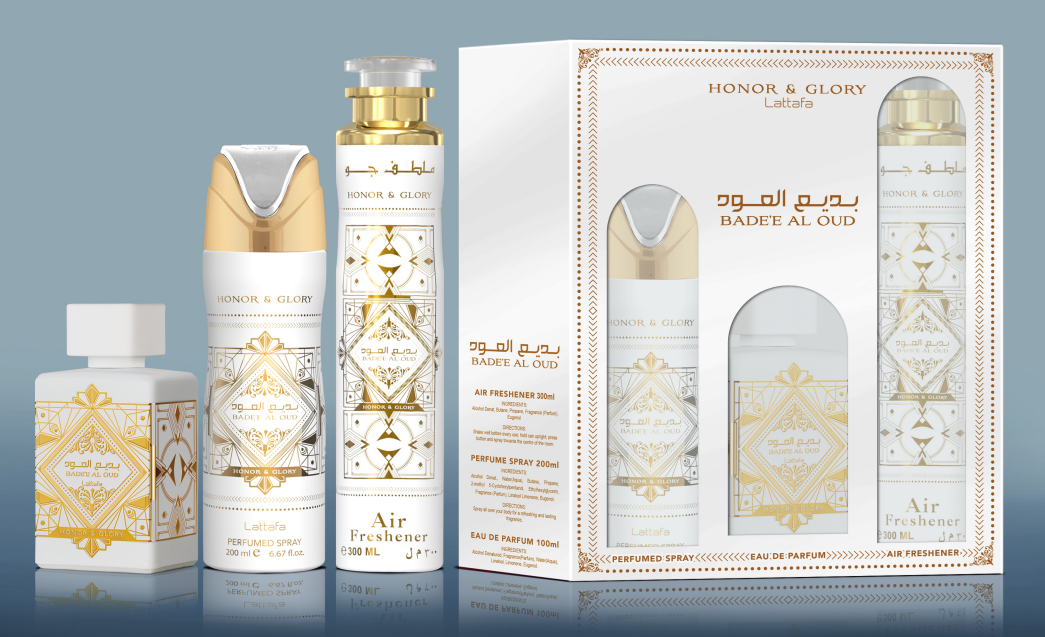 GiftSet Badee Al Oud Honor and Glory by Lattafa
